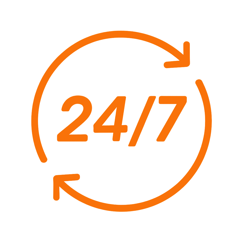 24/7 Coverage